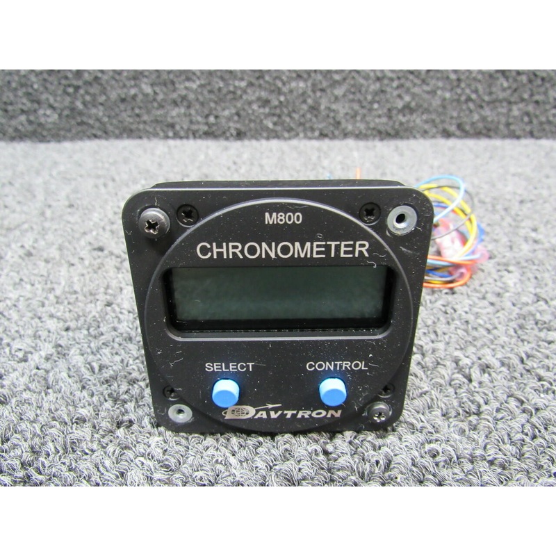 Piper PA-24-250 Davtron 800 Chronometer (Lighted) (Volts: 14)