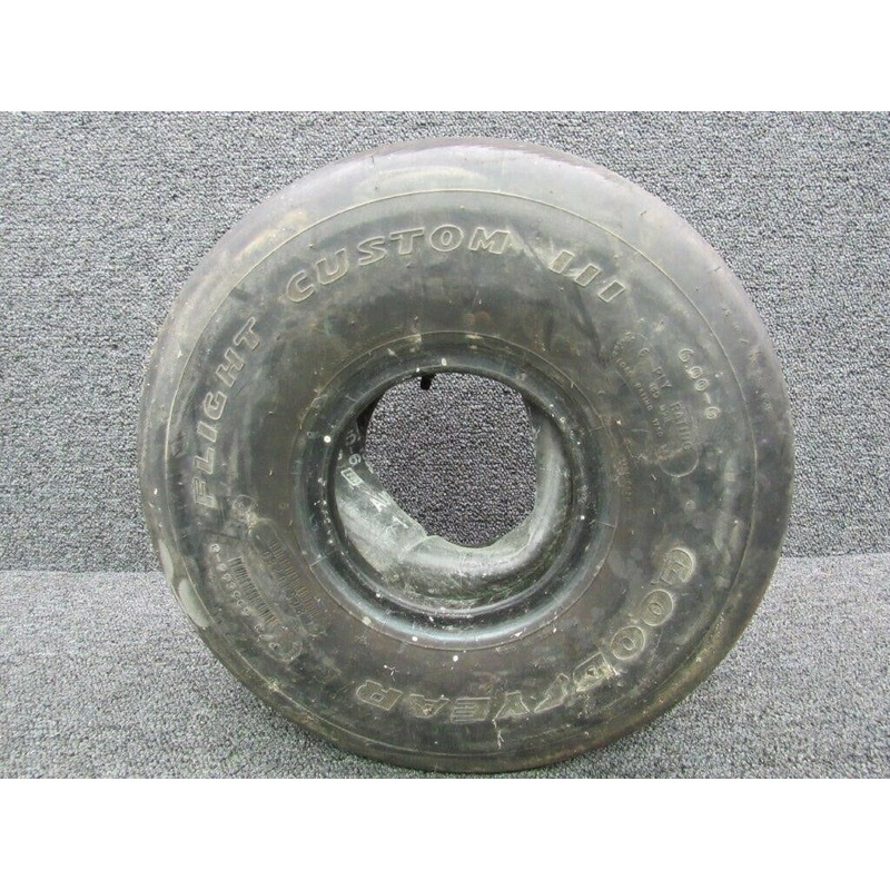 606C66-8 Goodyear Flight Custom Tire/ Tube 6.00X6