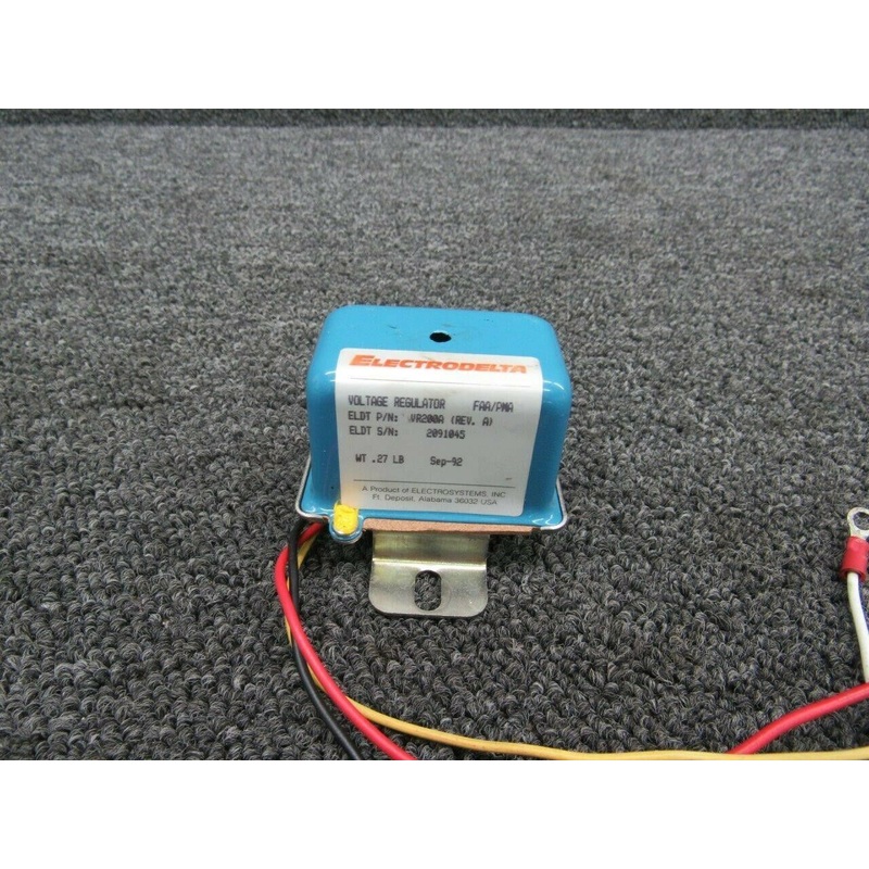 VR200A Piper PA32R Electrodelta Voltage Regulator (Volts: 14)