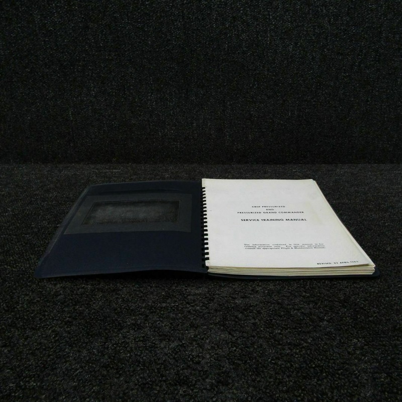 1965 Aero Commander 680F Service Training Manual, Pressurized System (C20)