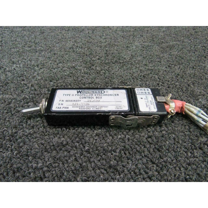 66503 / 213699G Woodward Type II Propeller Synchronizer Control Box