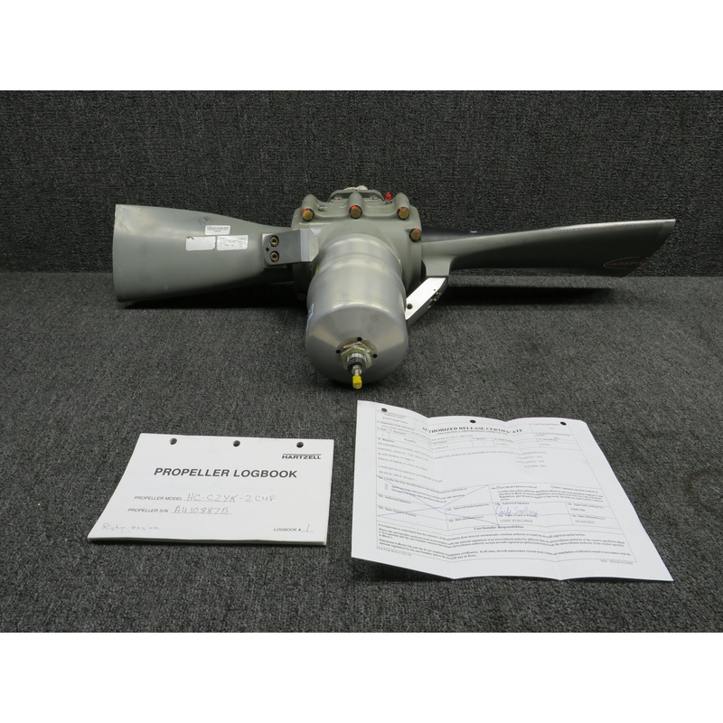 HC-C2YK-2CUF Hartzell 2 Blade Prop Hub Assembly Logs, 8130-3 (Prop Struck, Core)