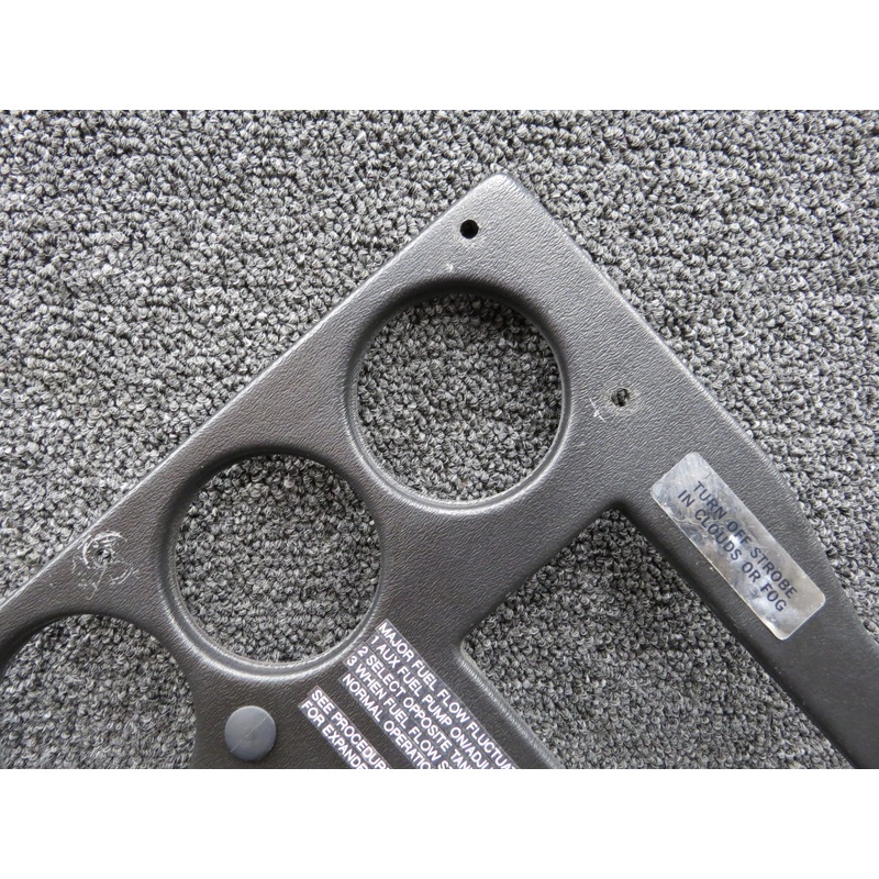K1213492-1 Cessna 205 Kinzie Upper Instrument Panel Cover RH