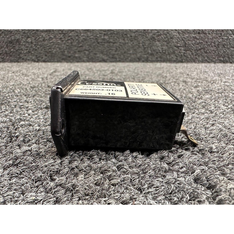 C664503-0103 Quartz Hour Meter Indicator (Volts: 12-24) (Hours: 3,332.3)