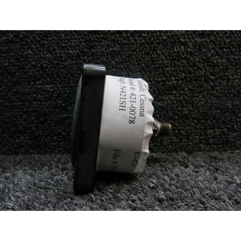S-1325L-1 Zep-Aero Oxygen Cylinder Pressure Indicator (Grey Face)