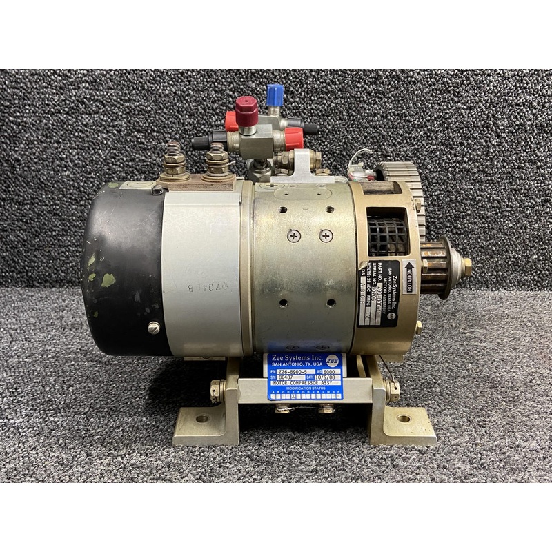 Z26-8900-5 Zee Systems Air Conditioning Motor Compressor with Mounts and Mod