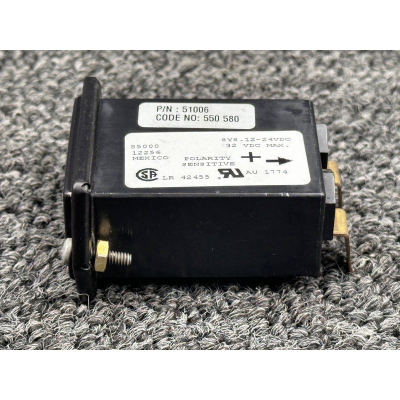 51006 (Alt: 85000) Honeywell Quartz Hour Meter Indicator (12-24V) (H: 1,194.2)