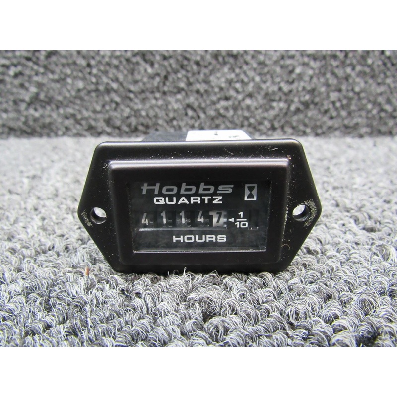 LR42455 Piper PA28-181 Hobbs Quartz Hour Meter (Hours: 4114.7) (Volts: 12-24)