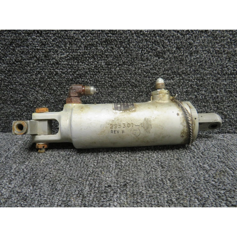 Ozone Industries Nose Gear Actuator Assembly (Partial Data Plate)