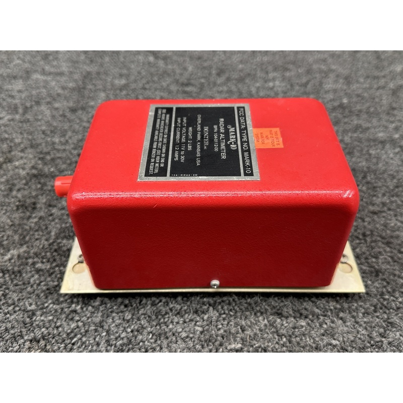 104-0112-00 Bonzer Mark-10 Radar Altimeter with Mount (11-30V)