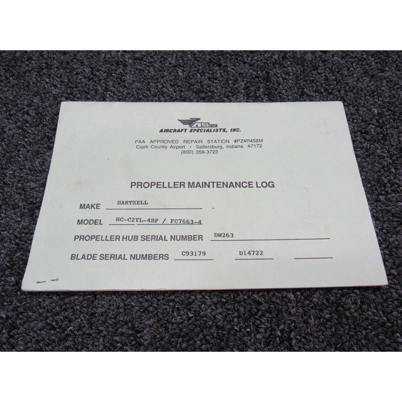 HC-C2YL-4BF Hartzell 2 Blade Propeller Hub W/ Logs (CORE)