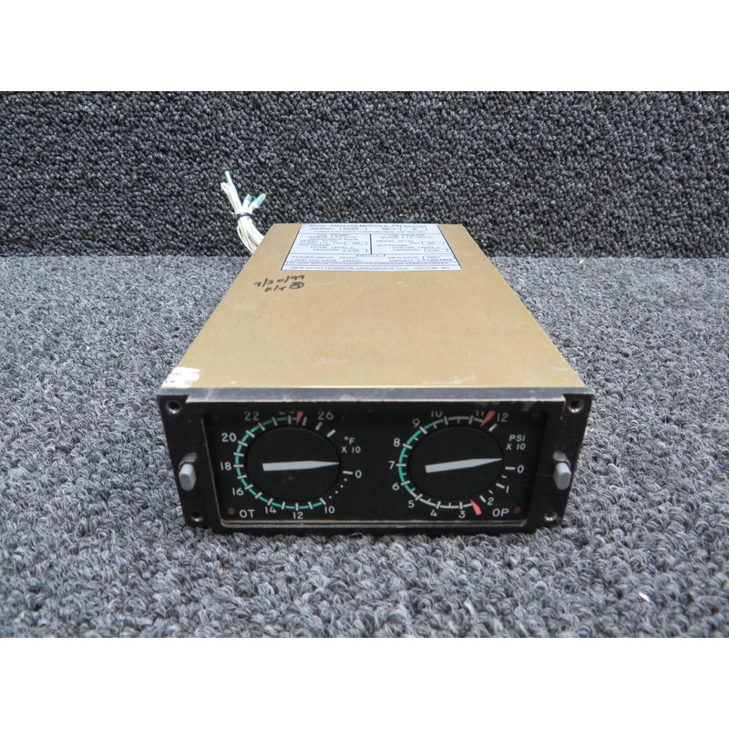 9A4040 Rev. B Horizon Aerospace Dual Analog Module, Oil Temp and Pressure