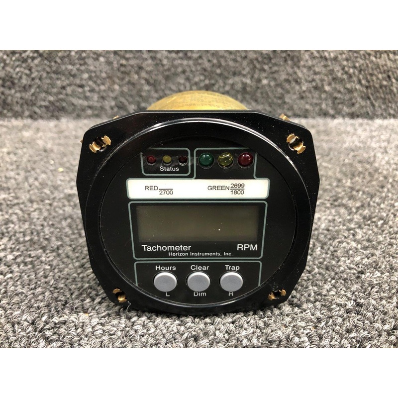 Horizon Instruments P-1000 Digital Tachometer Indicator W/ STC & 337 (6-30V)