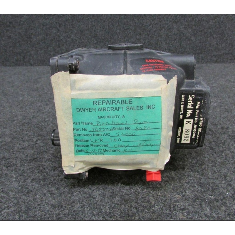 JH5500A Jack & Heintz Directional Gyro Indicator CORE