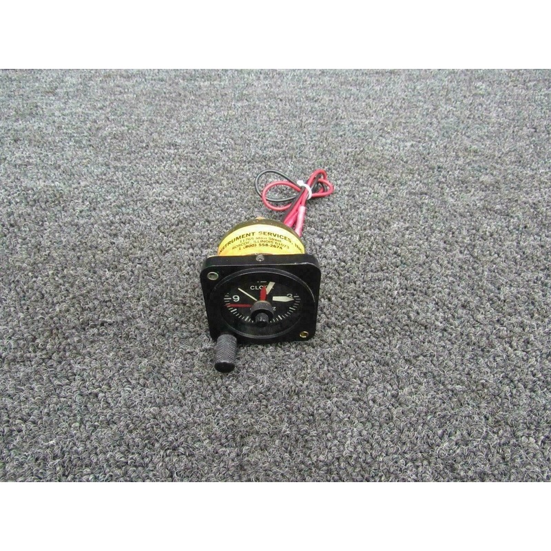 548-097 (Alt: CA-7613) Piper PA32R-300 Electric Clock Assy (Volts: 14)